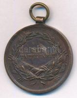 1914. "Ferenc József Bronz Vitézségi Érem" Br kitüntetés mellszalag nélkül. Szign.: Tauten...