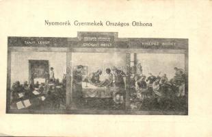 Budapest XIV. Nyomorék Gyermekek Országos Otthona, 'Tanít Gyógyít Kiképez', segélylap (EK)