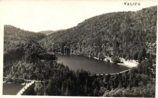 1937 Ferencfalva, Valiug; Völgyzáró-gát / valley, dam, photo (EK)