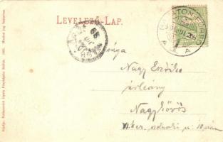 Balatonfüred, Tornay és Papolczy villák, kiadja Balázsovich Gyula fényképész (EK)