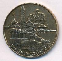 Amerikai Egyesült Államok DN Washington D.C. Br emlékérem (29mm) T:2 USA ND Washington D.C. Br commemorative medallion (29mm) C:XF