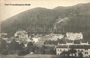 Trencsénteplic-fürdő, Trencianske Teplice; Látkép, kiadja Wertheim Zsigmond / spa, general view