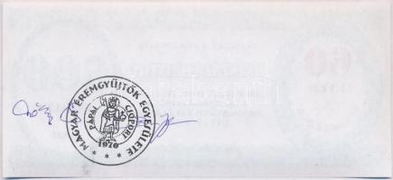 Pápa 2006. "25. Bakonyvidéki Éremgyűjtő Találkozó" 600Ft pénzpótló utalvány, hátoldalán &q...