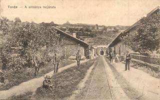 Torda, Turda; sóbánya bejárata / entry to the salt mine (Rb)