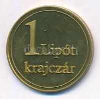 2005. "1 Lipót krajczár / A budafoki Szent Lipót Templomért 2003-2005" fém emlékérem (22mm...