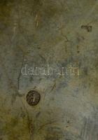 Berndorf gazdagon díszített alpakka díszdoboz, kulcs nélkül, szép állapotban, jelzett, 16x12x15 cm