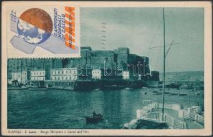 1934 A magyar futballválogatott tagjainak (Szalay, Markos, Toldi, stb.) aláírásai az olaszországi VB...