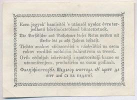 1849. 30kr "Kossuth bankó" csillagozott sorozatszám T:III fo., tűly