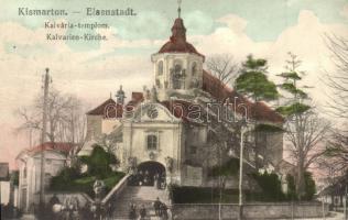 Kismarton, Eisenstadt; Kálváriatemplom, Josef Popper kiadása / church (EK)