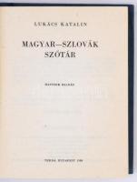 Vegyes szótár tétel, szlovák-magyar kisszótárak, 2 db:
T. Göbel Marianne: Szlovák-magyar szótár. Ki...