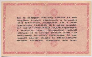 1946. 1.000.000AP "AMELYEKNEK..." T:II