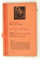 Kóró Imre-Szinérváry György(szerk.): "Magyar Jövő" költők, írók, művészek antológiája. I. könyv. Kiadói papírkötés, kissé kopottas állapotban.