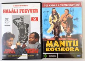18 db vegyes DVD-lemez, benne F1 és FIFA 11 PlayStation, filmek: MIB I-II, Good Will Hunting, Végtel...