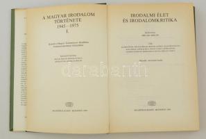 A magyar irodalom története 1945-1975 I-IV, hat kötetben. Szerk.: Béládi Miklós, Rónay László,  Bp.,...
