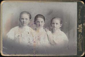 cca 1890-1900 5 db vegyes katonai fotó