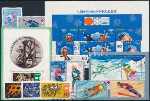 Olympics 1971-1972 mostly European coutries 8 sets + 4 blocks Olimpia motívum 1971-1972 főleg európa...