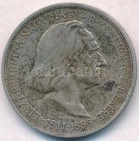 1936. 2P Ag &quot;Liszt Ferenc&quot; T:2 ph., patina Adamo P7.3