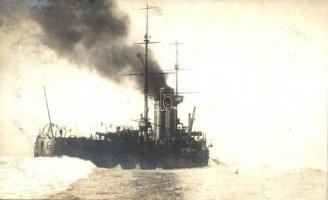 SMS Radetzky, az Osztrák-Magyar Monarchia pre-dreadnought csatahajója / Austro-Hungarian Navy battleship, Alois Beer Photo