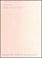 Latinovits Zoltán színész portréja, Müller Magda felvétele, hátulján pecséttel jelzett, 23,5×17,5 cm...