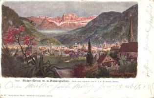 Bolzano, Bozen, Gries; Rosengarten, Verlag Reisch (EB)