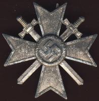 Német 3. Birodalom 1944-45. "Kriegsverdienstkreuz mit Schwerten 2. Klasse" T:2