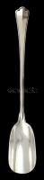Ezüst(Ag) fűszerkanál, jelzett, h: 13 cm, nettó: 15,4 g