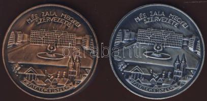 1985. "MÉE - Zalaegerszeg" érempár Ff + Br T:1