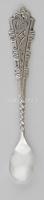 Ezüst(Ag) mini fűszerkanál, jelzett, h: 8,2 cm, nettó: 5,6 g