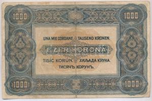 1920. 1000K "Orell Füssli Zürich" T:III- kis szakadás, ly.
Adamo K36