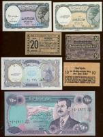 Kis tétel bankjegy egész világ 16db T:I   + 8db T:II,III