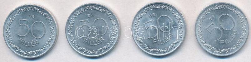 1953. 50f Al (3x) + 1965. 50f Al T:1-,2