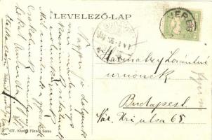 Vereb, Végh kastély, Füredi Samu kereskedése és saját kiadása