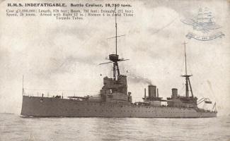 HMS Indefatigable British Royal Navy battlecruiser (EK)