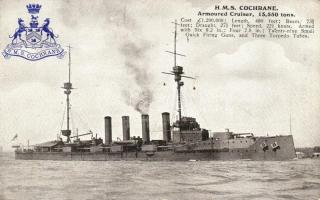 HMS Cochrane British Royal Navy armoured cruiser (EK)