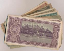 30db-os vegyes pengő bankjegy tétel T:III,III-