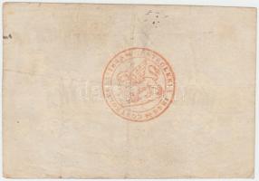 Olasz Államok / Velence / Moneta Patriottica 1848. 5L hátoldalon bélyegzéssel T:III vágott
Italian ...