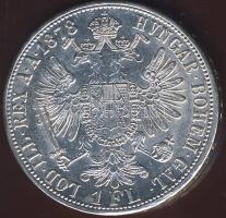 Ausztria 1878. 1Fl Ag T:2/2+