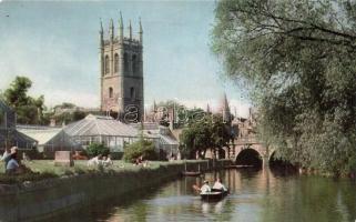 30 db főként RÉGI angol városképes lap / 30 mostly pre-1945 British town-view postcards