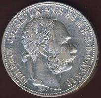 1892. 1Ft Ag "Fiumei címer" T:3+