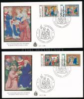 Marco Polo set + stamps from block + block 3 FDC Marco Polo sor + blokkból kitépett bélyeg + blokk +...