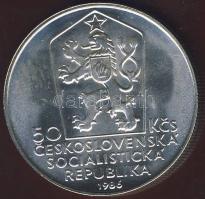 Csehszlovákia 1986. 50K Ag "Léva" T:1