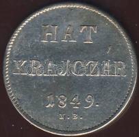 1849NB 6kr Ag T:1/2+