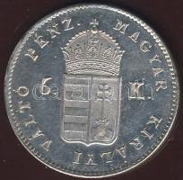 1849NB 6kr Ag T:1/2+