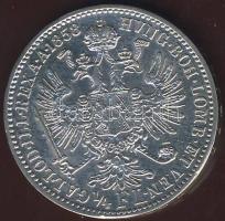 Ausztria 1858A 1/4Fl Ag T:2-