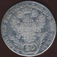 Ausztria 1804A 20Kr Ag T:3