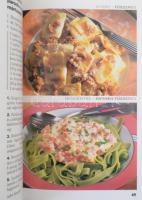 4 db szakácskönyv: Itáliai ízek (1987); Gyümölcsételek (1990); Olasz ételek (é. n.); Süssünk olajsüt...