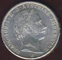 Ausztria/magyar verdejel 1860B 1/4Fl Ag T:1/2+