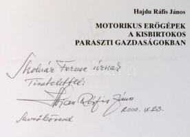 Hajdu Ráfis János:Motorikus erőgépek a kisbirtokos paraszti gazdaságokban (a mezőkövesdi példa). Mez...