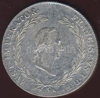 Ausztria/magyar verdejel 1828E 20Kr Ag II.Ferenc T:2/2-