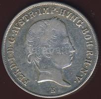 Ausztria/magyar verdejel 1844E 20Kr Ag I.Ferdinánd T:2/2-